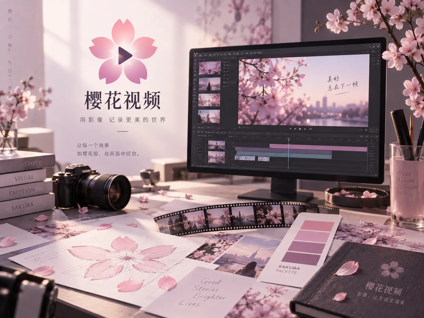 樱花视频品牌访问主题画面